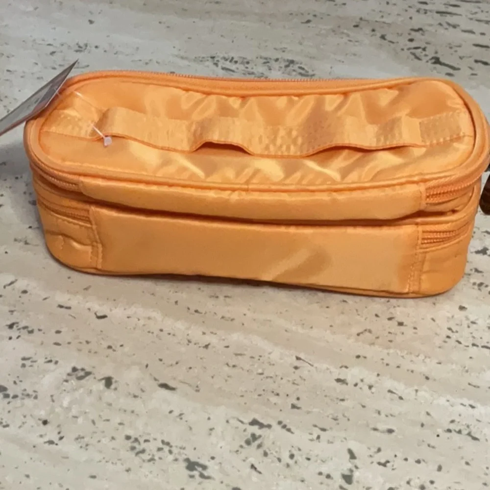 Lug Legacy Collection Double Decker Cosmetic Case Peach Sorbet